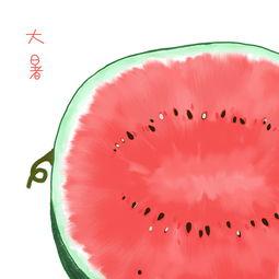 大暑美女吃瓜,美女们共享清凉瓜果盛宴